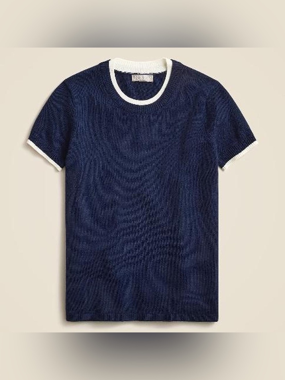 J Crew Carolyn layered sweater-tee in merino wool